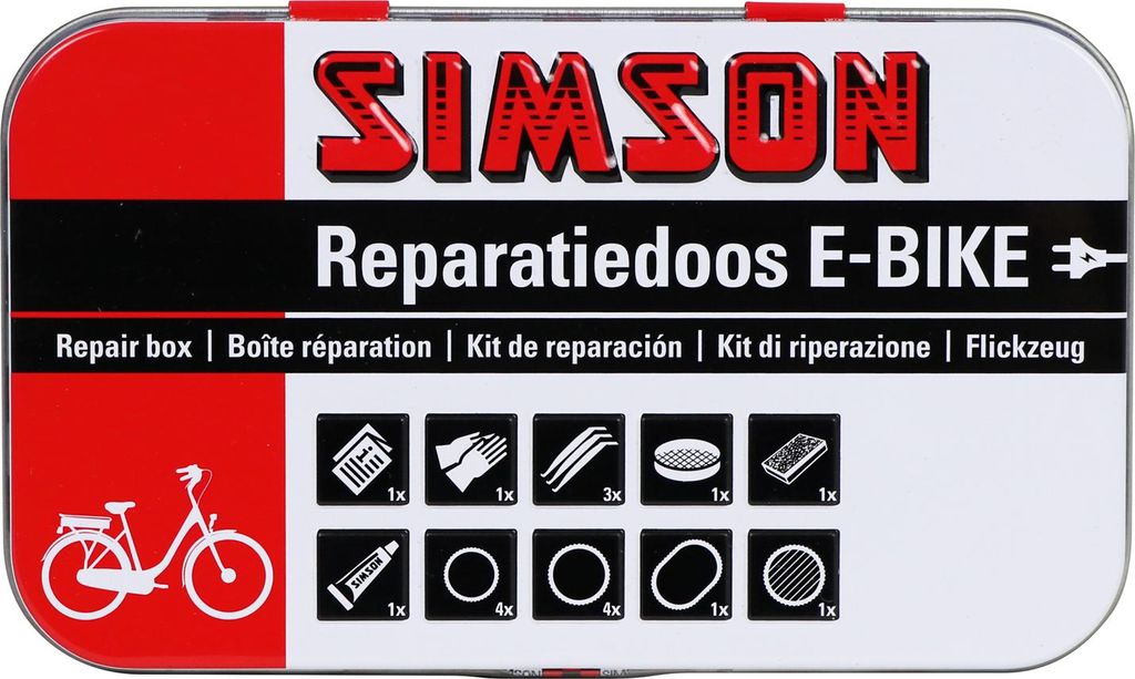 Simson Reifenreparaturset E-Bike Produktbild 