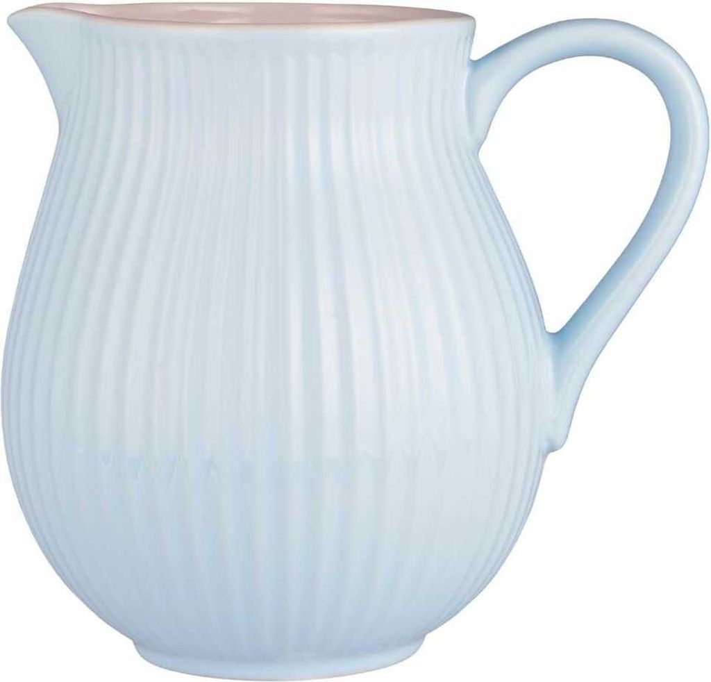 IB Laursen Kanne 2 Liter Mynte STILLWATER Blau Keramik Geschirr Karaffe Krug