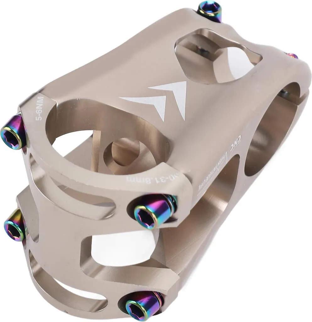 Potence de guidon courte 50mm pour VTT et Enduro en aluminium évidé