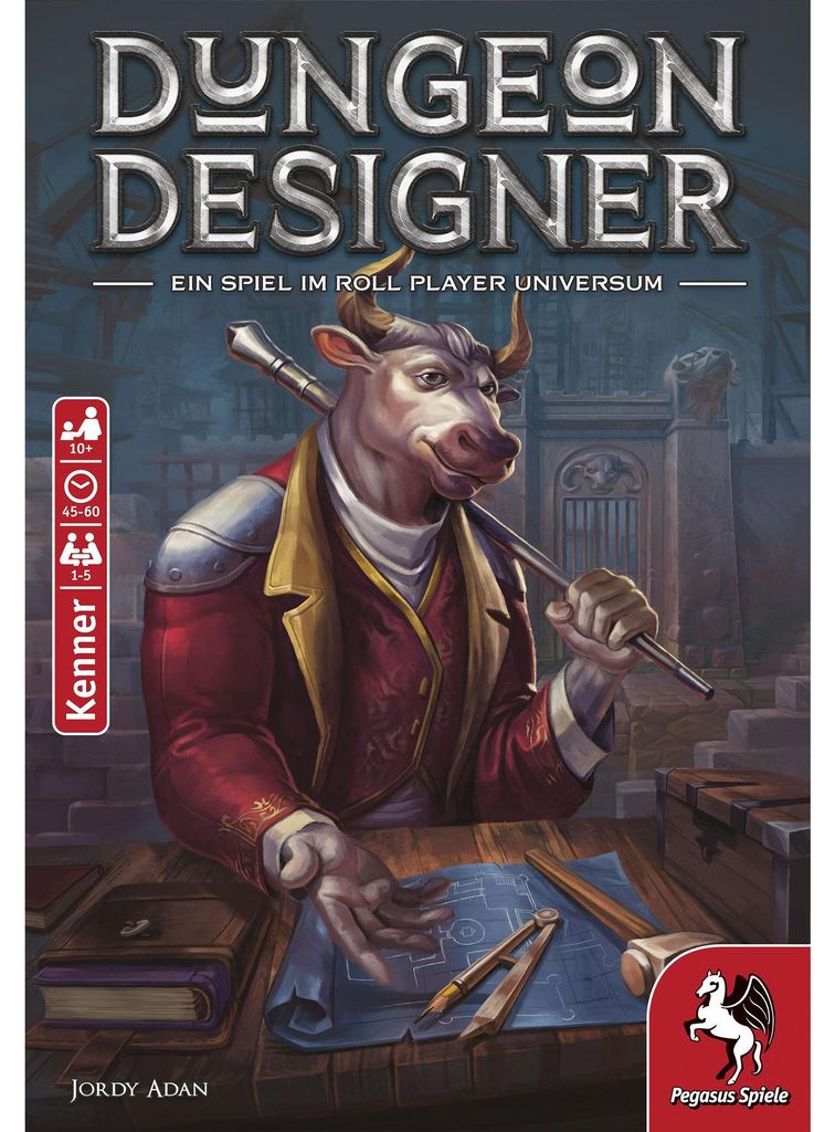 Pegasus Dungeon Designer, Brettspiel
