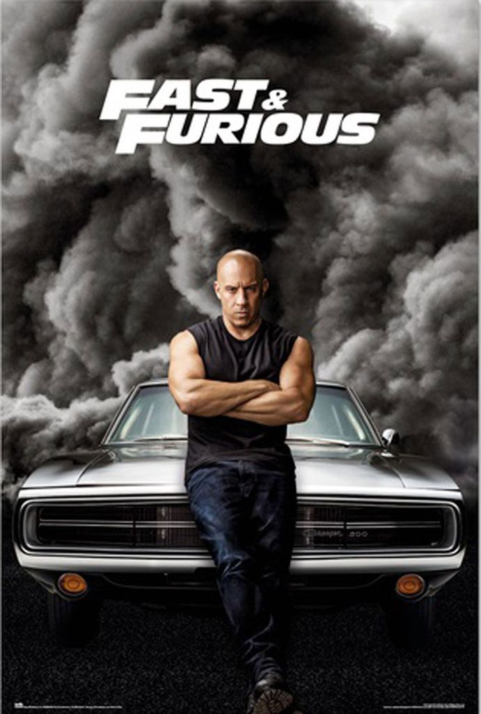 Fast & Furios - Vin Diesel - Film Poster - Größe 61x91,5 cm Produktbild 