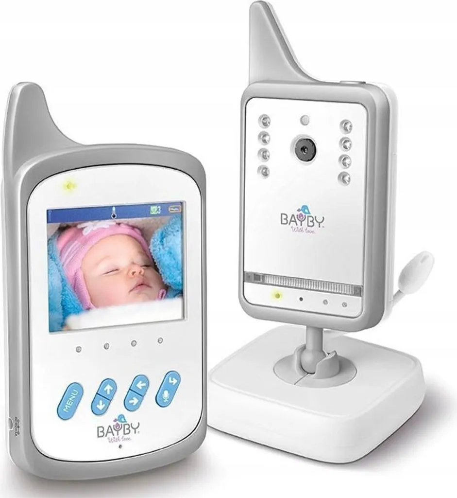 Bayby Babyphone numérique sans fil 7020 - Écoute-bébé haute définition