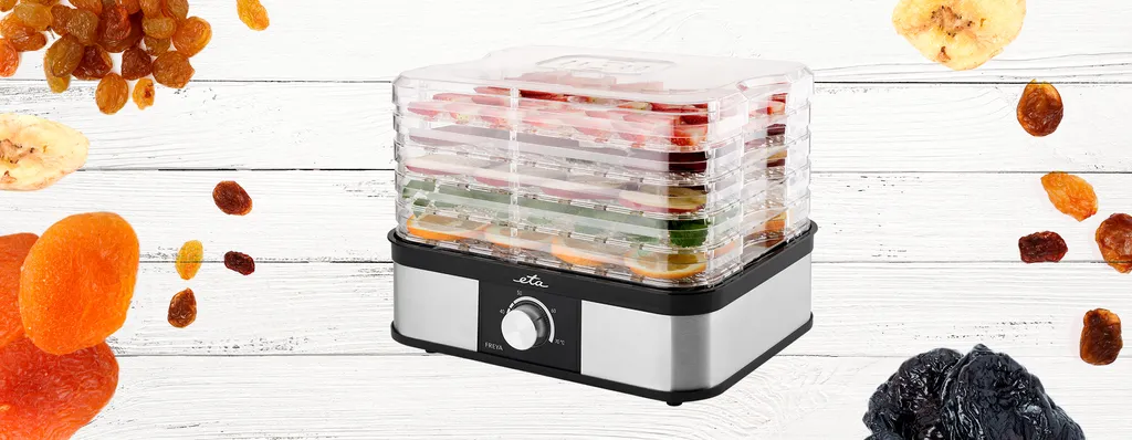 Essiccatore Alimentare ETA Freya 530190000 | 245W | 5 Vassoi Inox