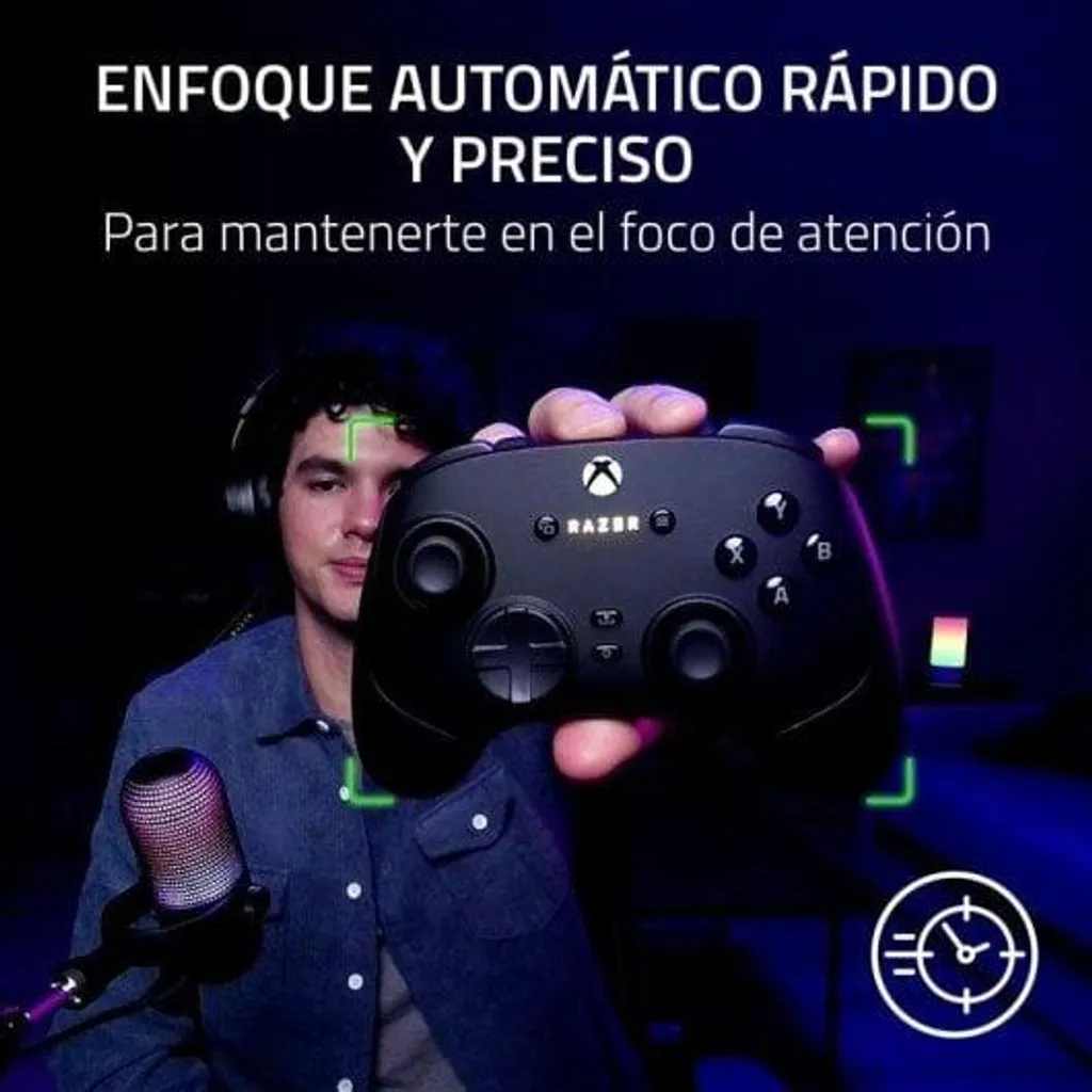 Webcam Razer Kiyo V2 X pour visioconférence professionnelle et cours - 5