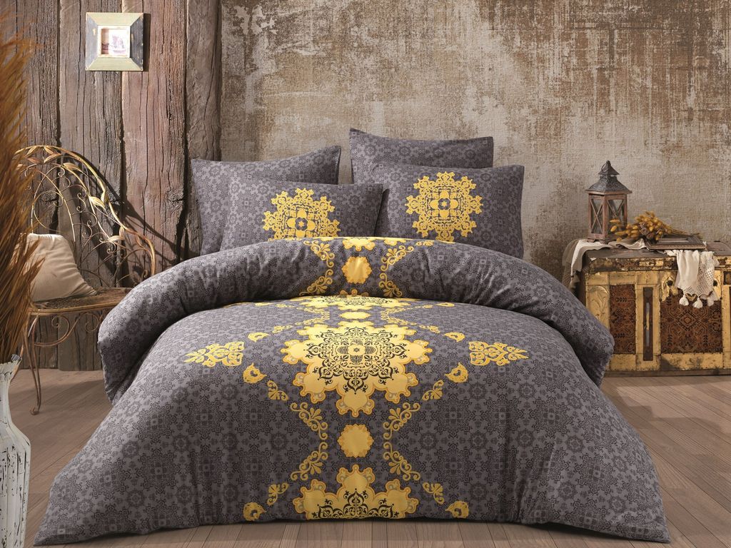 L'Essentiel Linge de Maison, Saltanat - Yellow, Ranforce Produktbild 