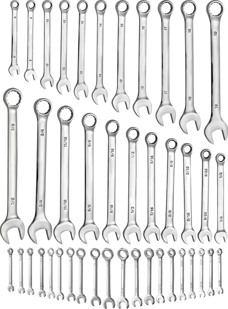 Jeu de clés mixtes 42 pièces : finissez-en avec les outils manquants
