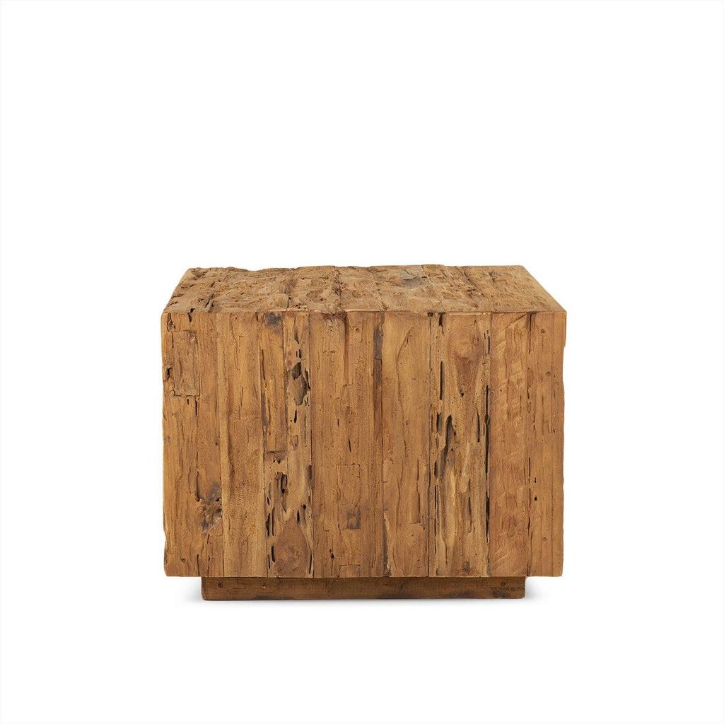 Benoa Bridge Couchtisch aus Teakholz, 60 cm