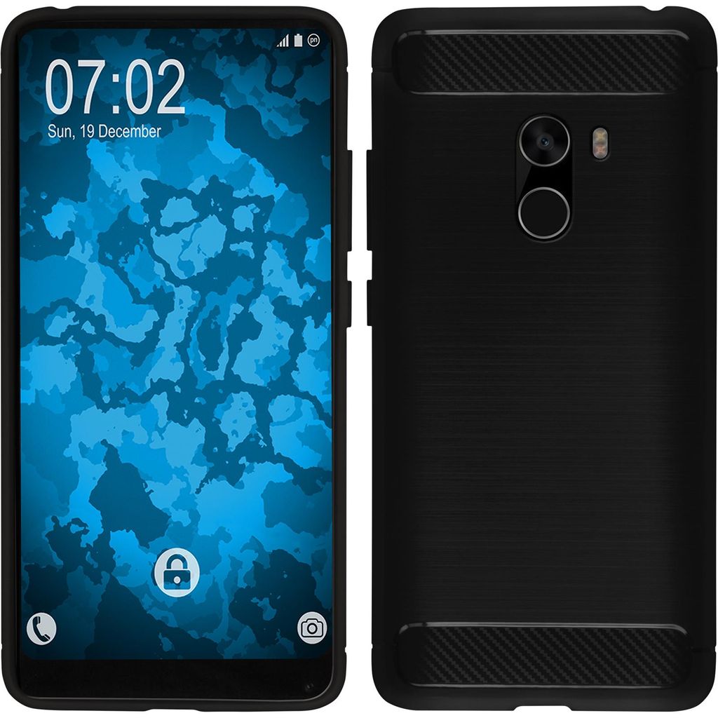 PhoneNatic Case kompatibel mit Xiaomi Mi Mix 2 - schwarz Produktbild 