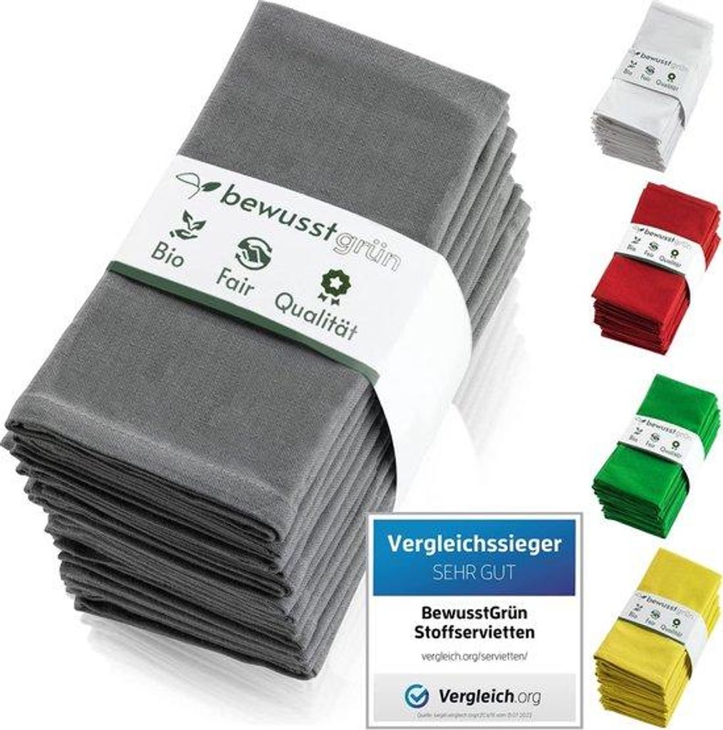 Washable Serviettenset zum Dineren