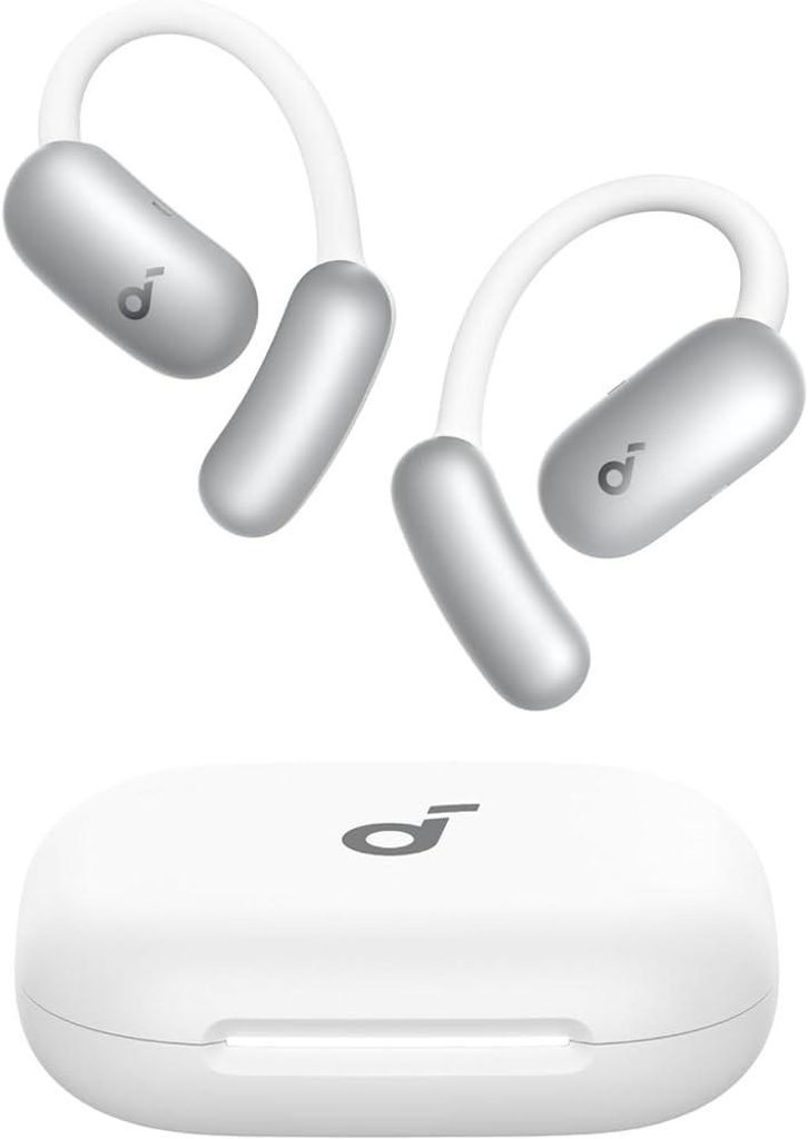 ANKER Soundcore AeroFit 2 AI white Open-Ear-Kopfhörer 35 Stunden Wiedergabezeit IP55 inkl. KI Assisent und Übersetzung