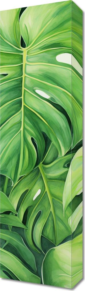 Bild 20x70cm Geheimnisse der Blätter