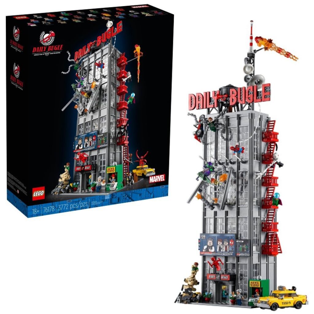 LEGO Marvel Spider-Man Daily Bugle Zeitungsredaktion, Produktbild 