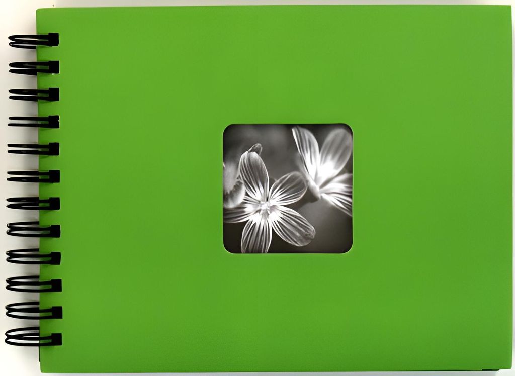 Hama "Fine Art" Spiral Album, apple-green, 34x32/50, 340 Produktbild 