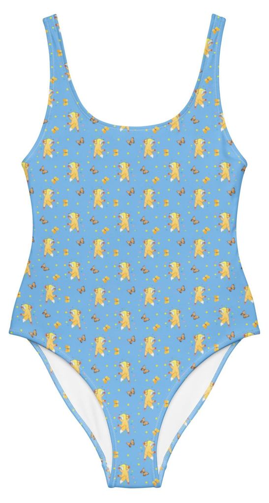 Mr. & Mrs. Panda Swimsuit Fuchs Bouldern Größe S - Türkis - Geschenk, Shape-Badeanzug, Schwimmanzug, Rückenfreier Badeanzug, Bademode, Klettern...