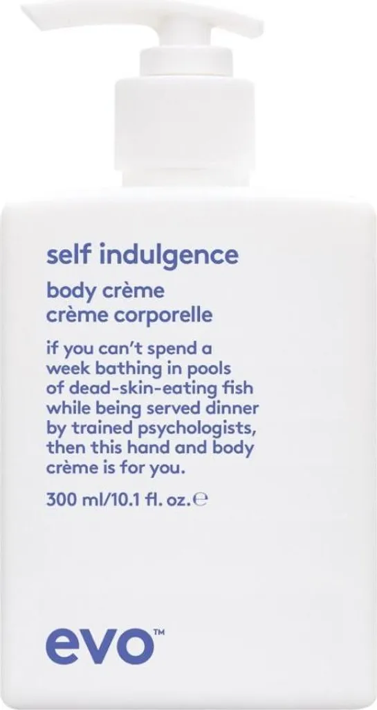Evo Self Indulgence Crème Corps 300ml : Hydratation Intense et Douceur - 3