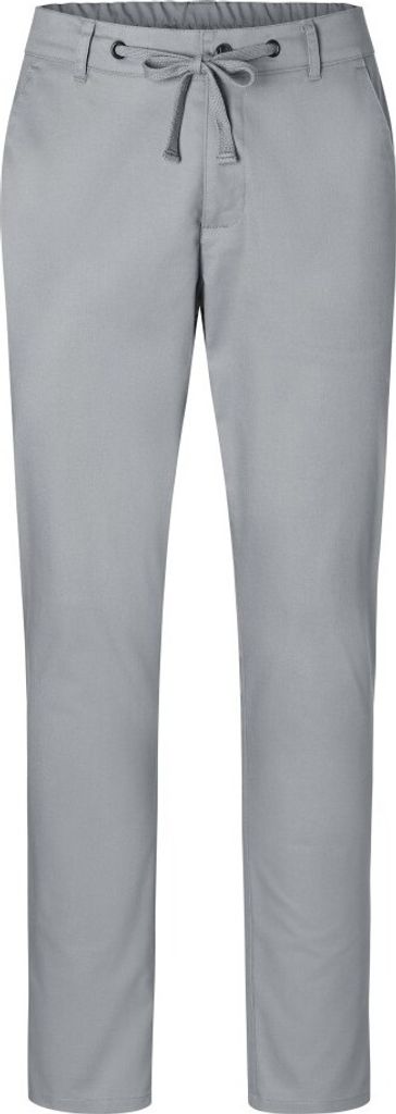 Karlowsky Herren Chinohose Modern-Stretch Artikel HM 10 - stahlgrau - Größe 62
