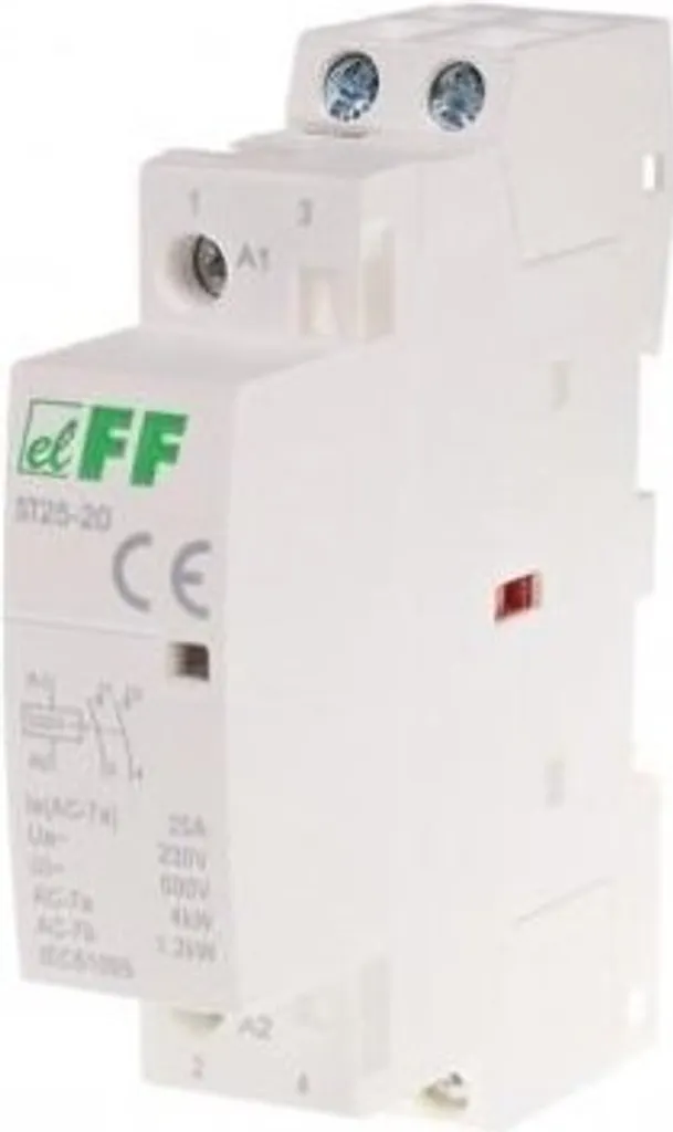 Contacteur pour chauffe-eau et chauffage 25A 230V ST25-20 F&F 2 pôles