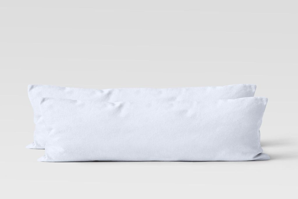 2er Set Renforcé UNI Kissenhüllen 40x145 cm Produktbild 