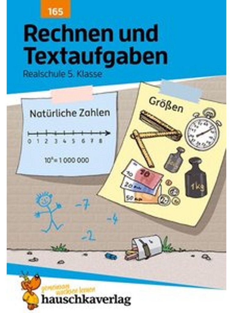 Rechnen und Textaufgaben - Realschule 5. Klasse Immagine del prodotto 