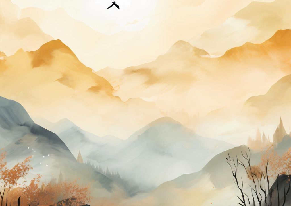 Plakat 42x29,7cm Morgenröte