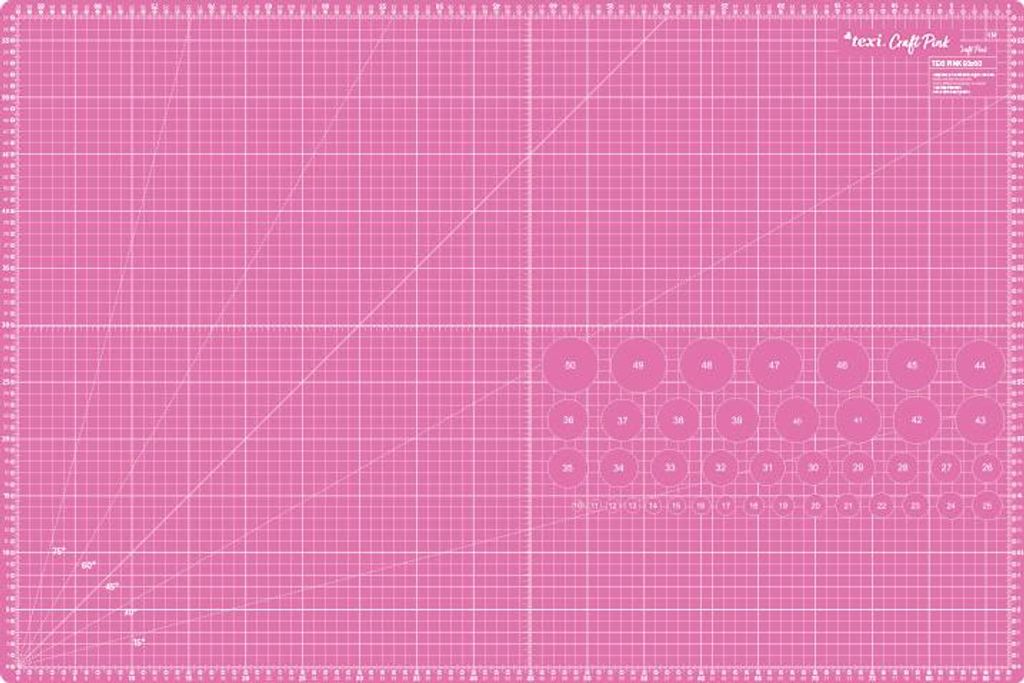Texi Podložka na řezání 90 x 60 cm Pink Obrázek produktu 