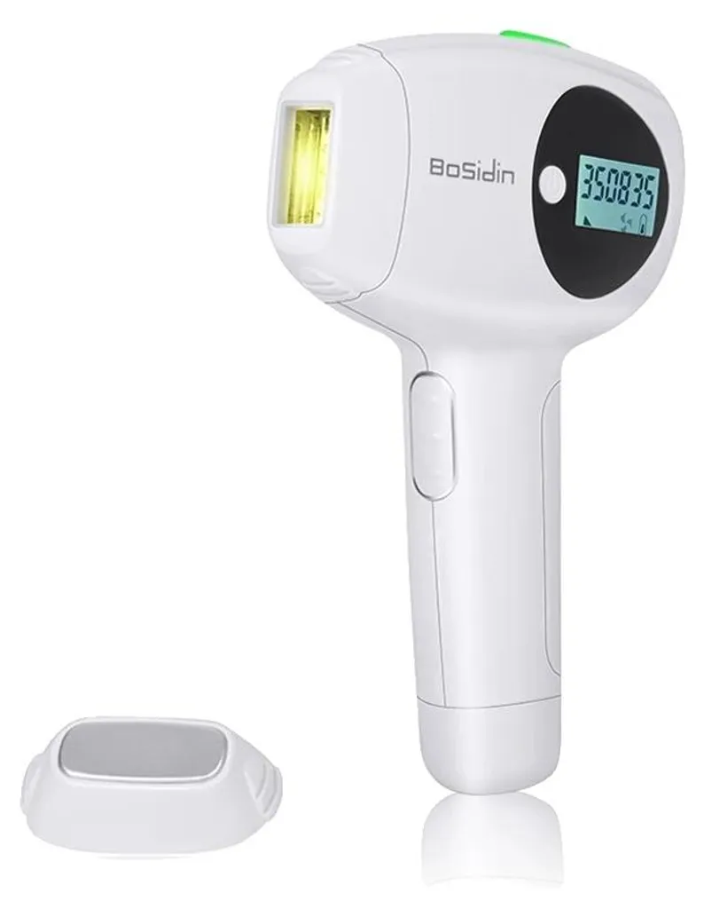 Épilateur Anti-Douleur Technologie ICE et Écran LCD pour Peaux Sensibles