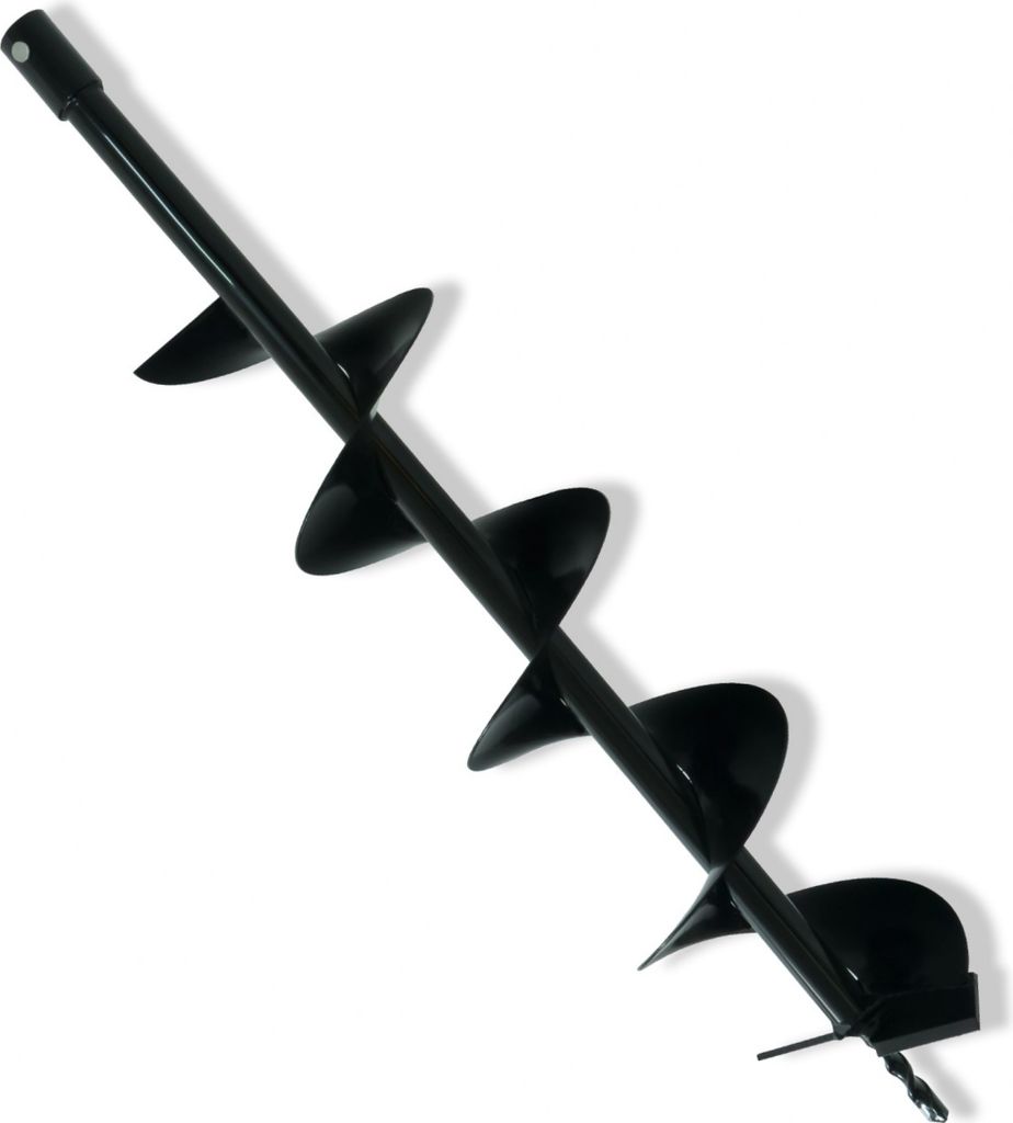 NEMAXX B150 Erdbohrer-Bohrkopf Ø150mm 805mm Stahl Ersatzbohrer/Bohrschnecke, Querbolzen inkl. Splint, passend EB52, nicht für Bohrmaschinen