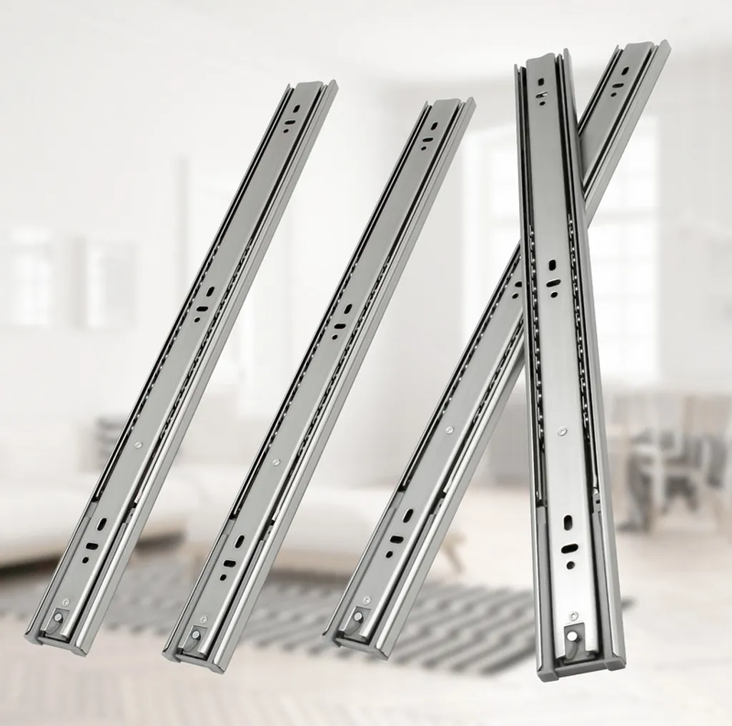 Yakimz meccanismo di autochiusura 45 mm guide per cassetti guide per cassetti ad estrazione totale 250 mm 20 pezzi