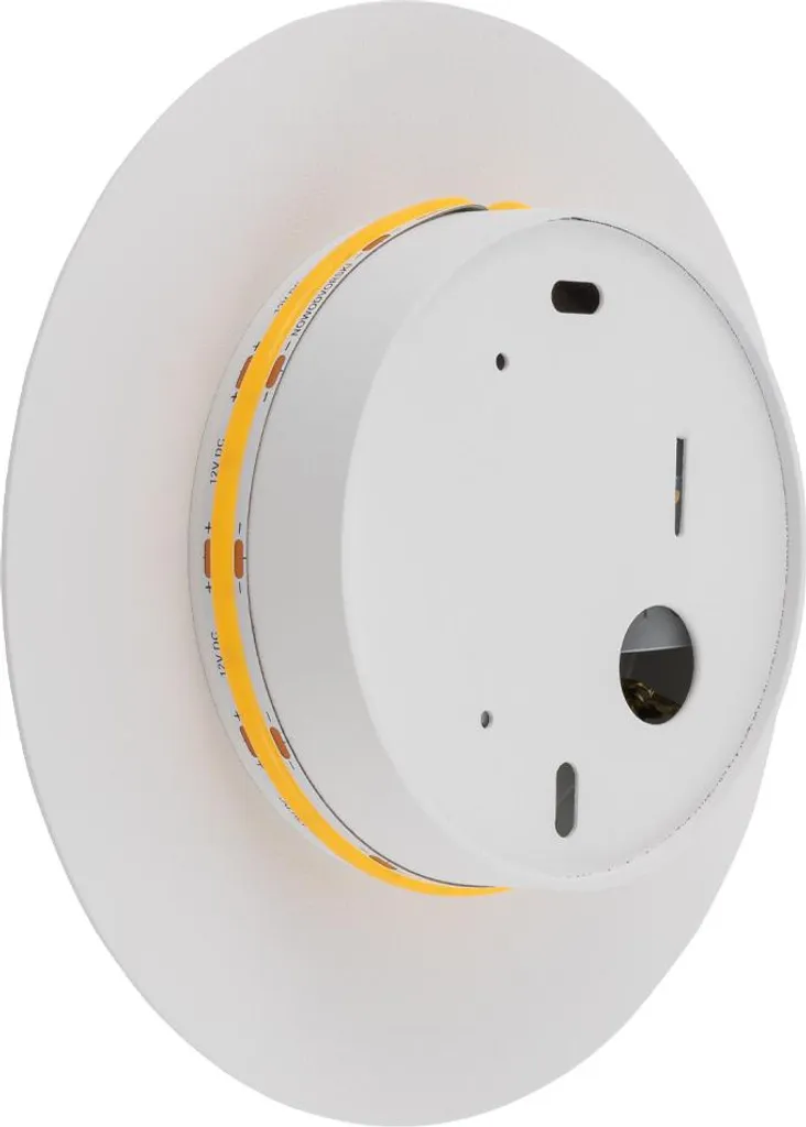 Applique murale LED compacte 15cm pour petits espaces - RING blanc 7W - 6