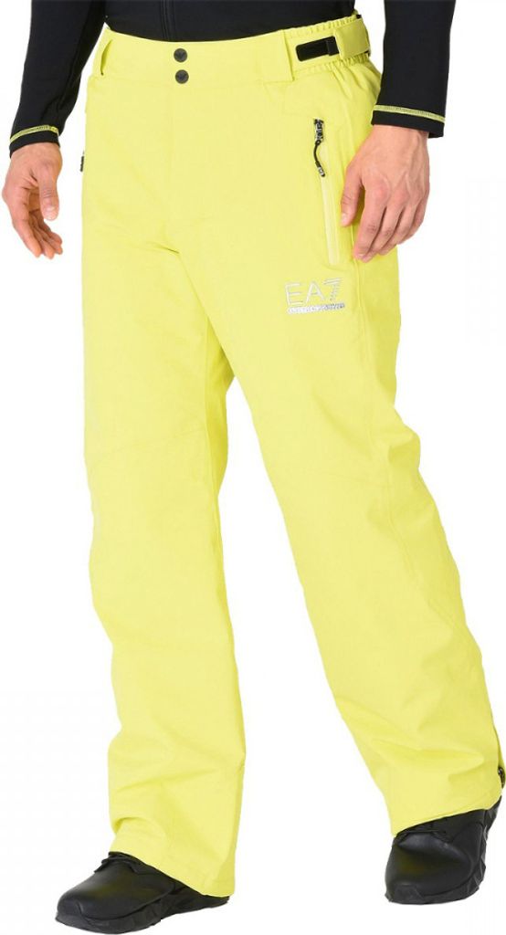 Skihose ARMANI Man Woven Pants Sulphur Spring Gelb XXL