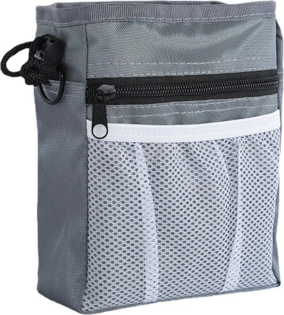 Borsa Portatile Addestramento Cani INF | Tessuto Oxford Grigio Premium