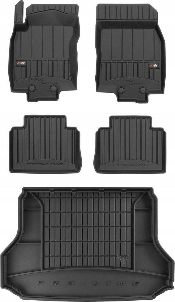 SET 3D Gummifußmatten Nissan X-Trail T32 2013-2017 g