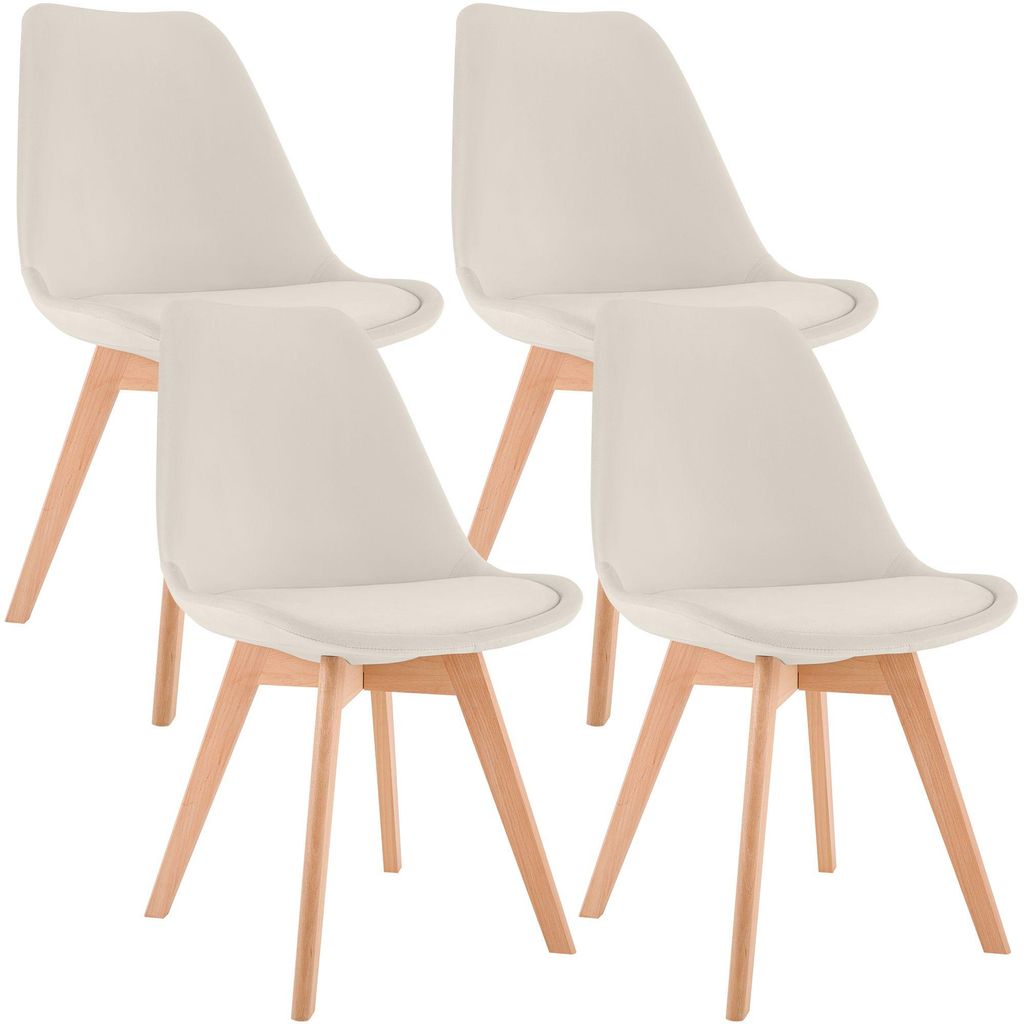lot de 4 chaises Linares velours Image du produit 