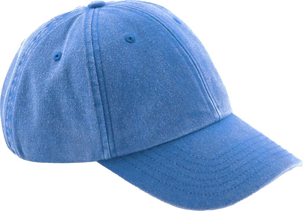 Beechfield Vintage Niederes Profile Baseballkappe PC3932 (Einheitsgröße) (Kornblumenblau)