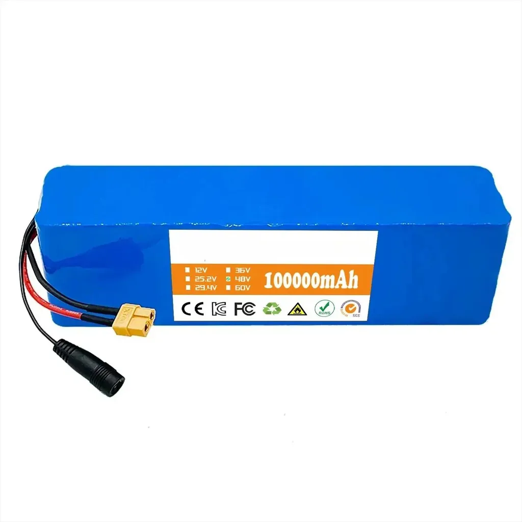 Batterie de Remplacement pour Vélo Électrique 48V 100Ah Lithium Violette - 6