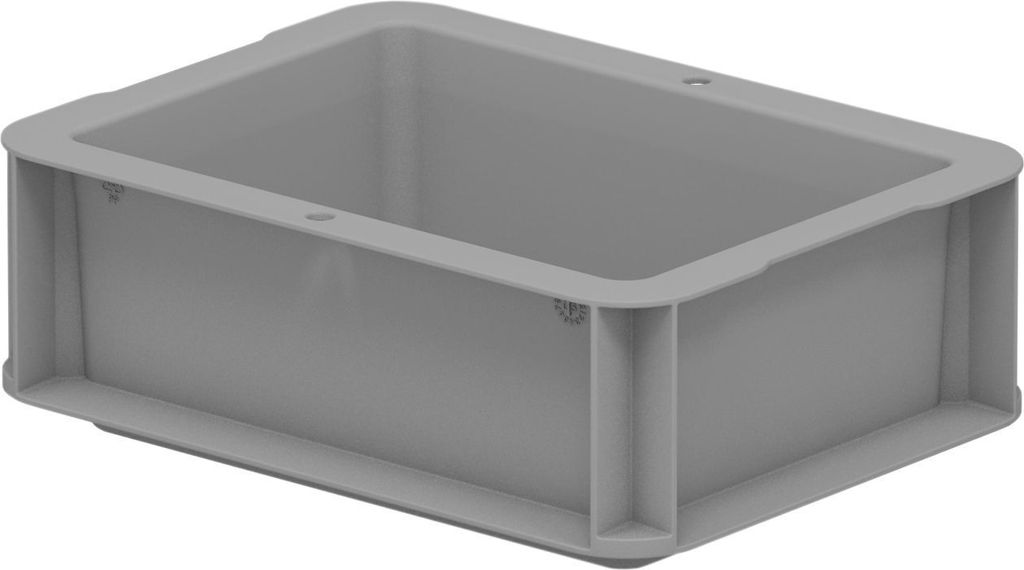 Surplus Systems Eurobox B 20 x 15 x 7 cm, 1,3 L, grau Produktbild 