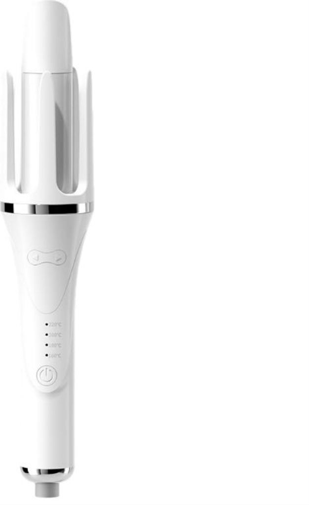 INF 32mm Automatischer Lockenstab - Mühelose Locken mit Temperaturregelung Weiß