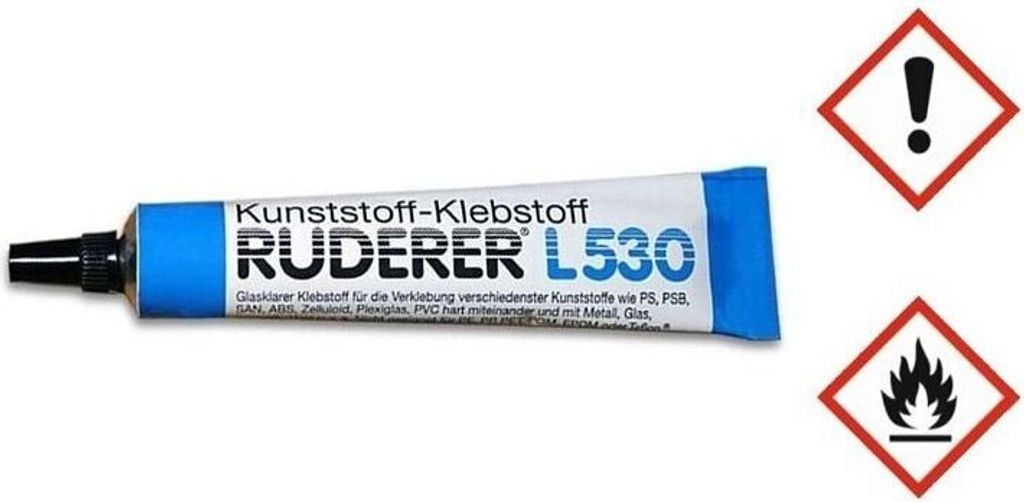 Kunststoff-Kleber RUDERER L 530 20 g Tube