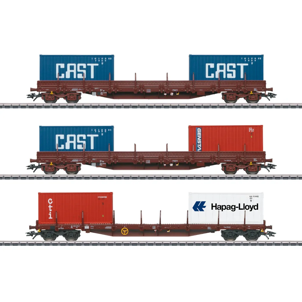 Améliorez la stabilité de vos trains de fret avec le wagon Märklin 47119 HO
