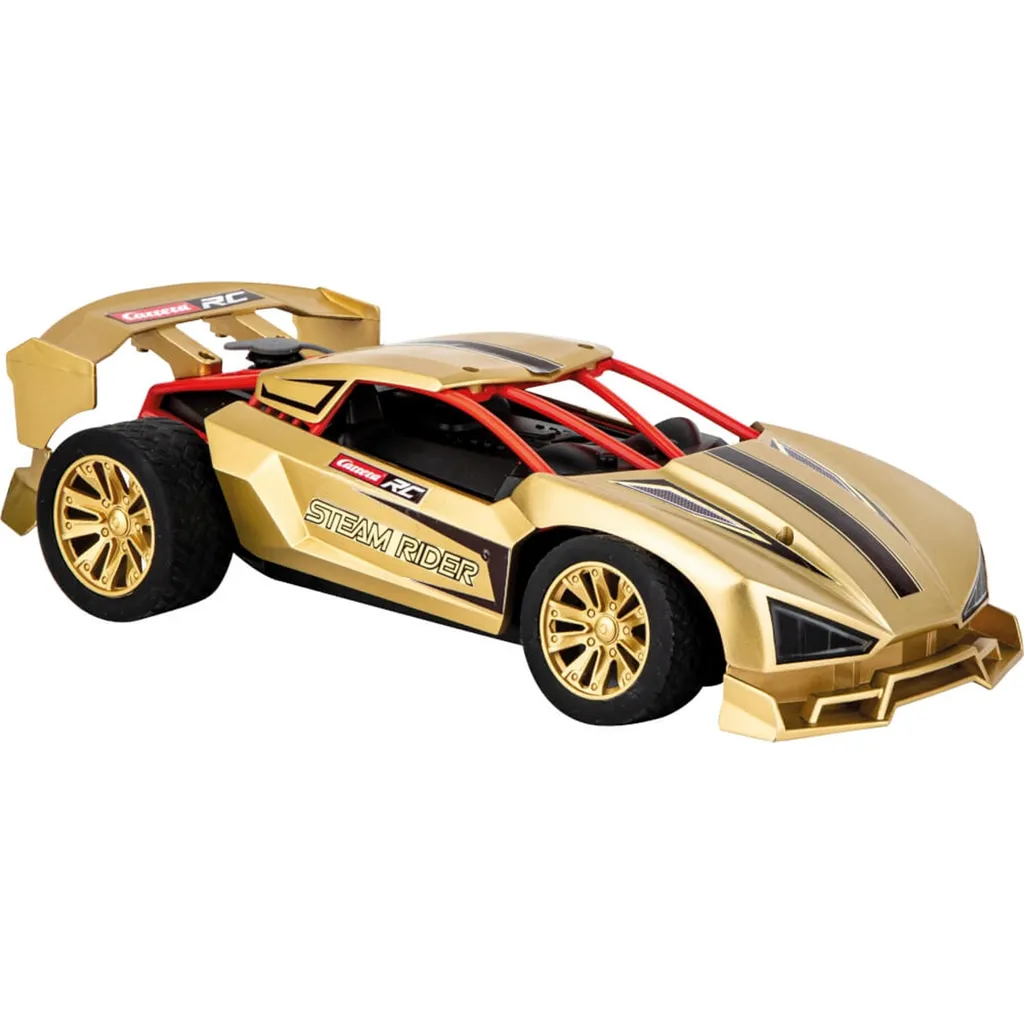 Voiture télécommandée Carrera Steam Rider pour enfants avec fumée d'eau