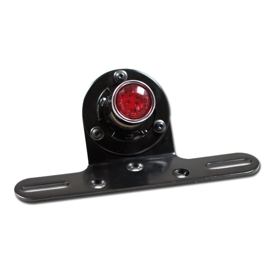 Feu LED Gun rouge Ø30 mm étanche avec support KZB pour châssis court