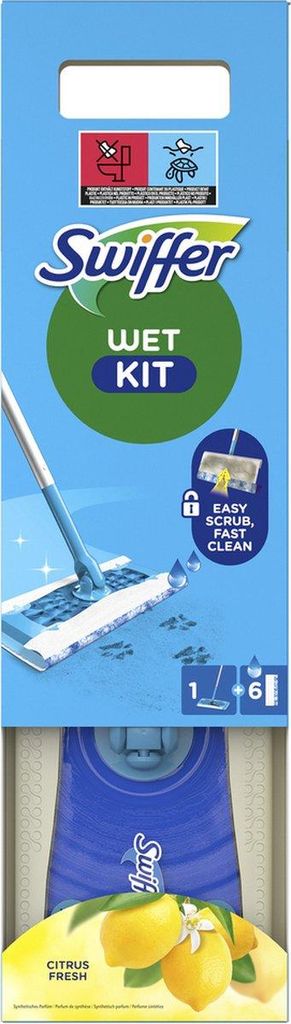 Swiffer 8700216655996 Swiffer WET KIT Bodenwischer Productafbeelding 