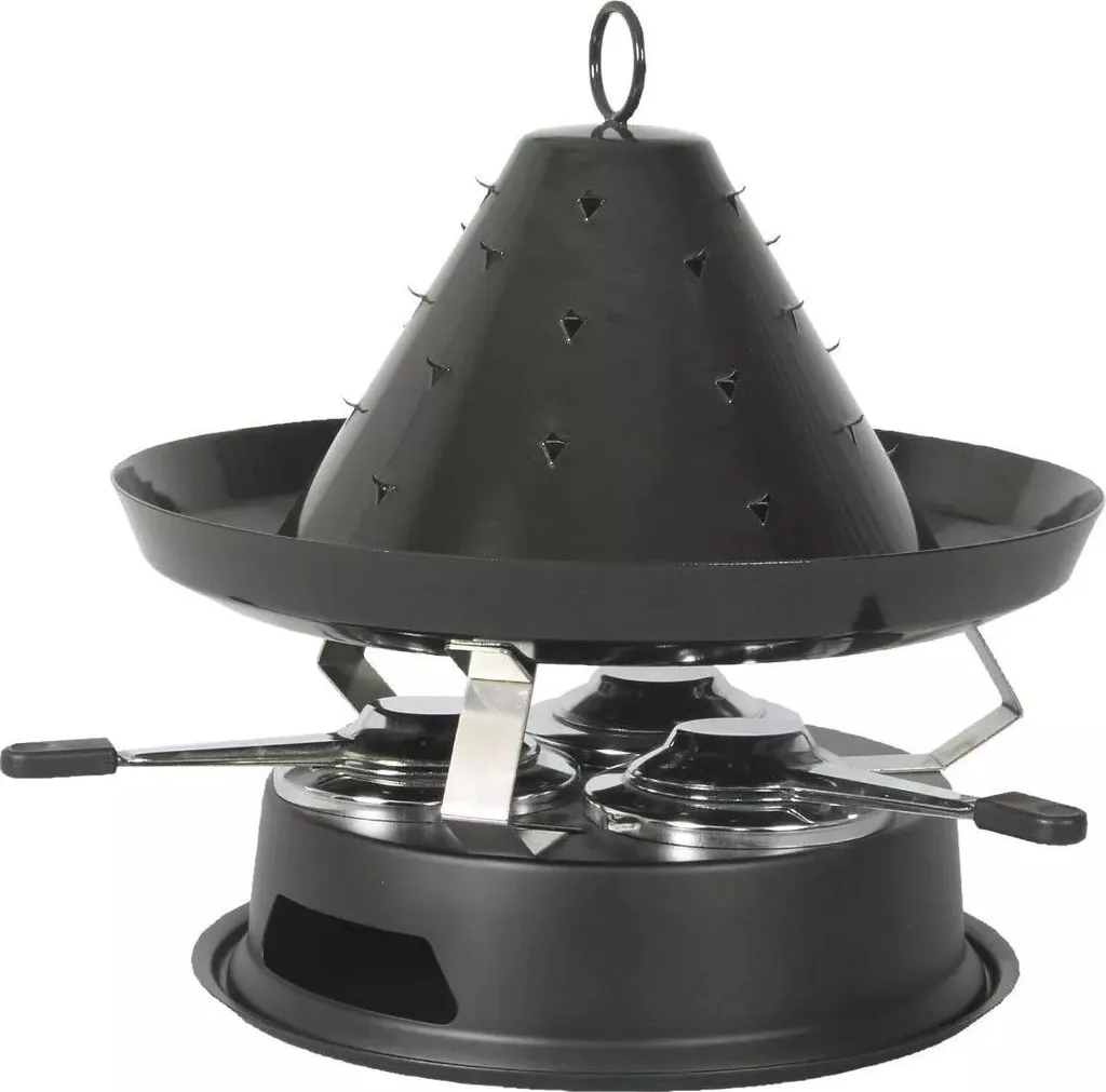 Cuisinez Sainement avec le Chapeau Tatare 3 Brûleurs Anti-Graisse 30cm