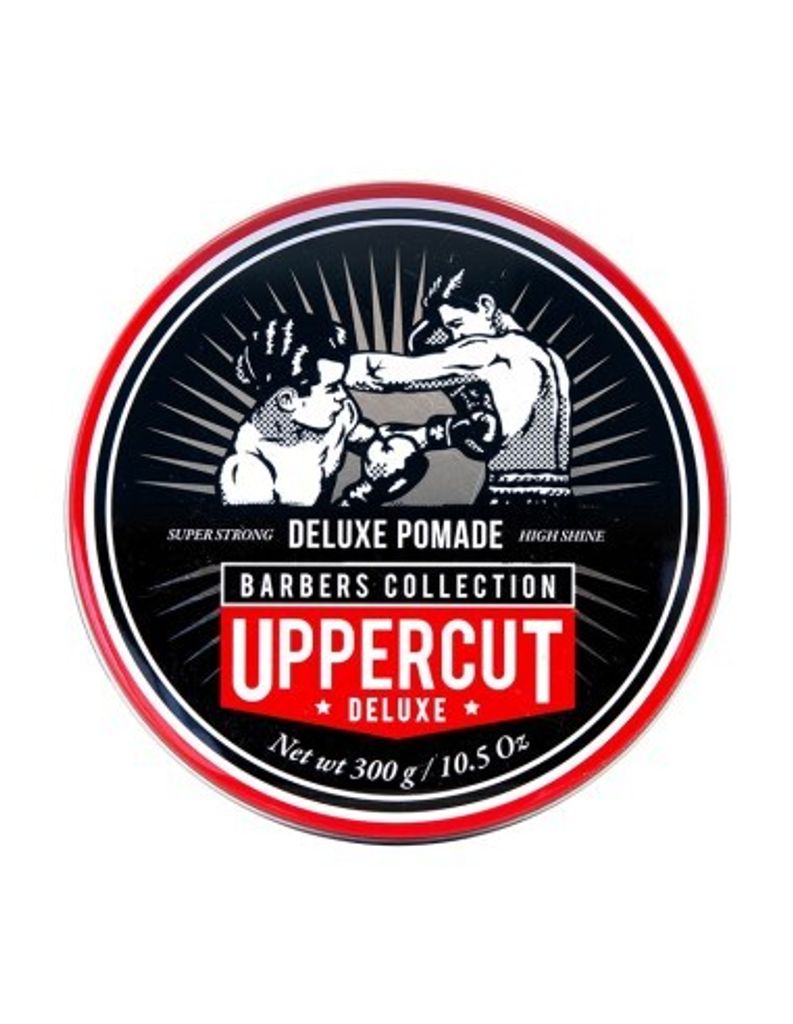 Uppercut Deluxe Pomade Stylingcreme | Starker Halt | Hochglanz Finish | Für Klassische Styles | Perfekt für Alle Haartypen | Maxi | 300g
