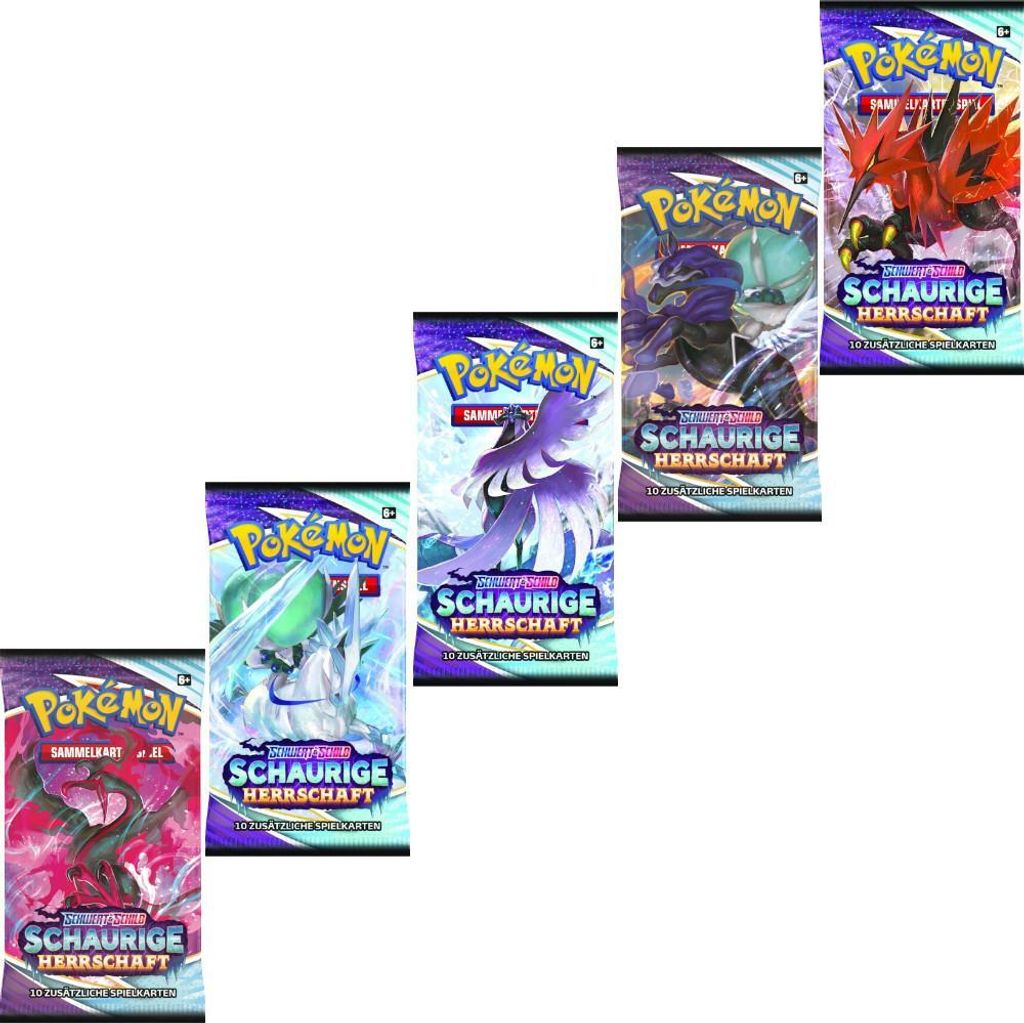 My-booster Pokémon Karten Box Französisch – SWSH06 Eis-Reich, 10 Karten, Ultra Rare