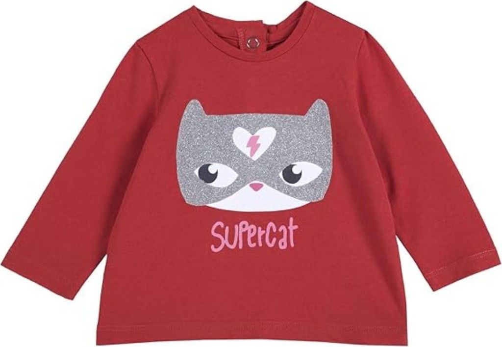 Chicco Langarm-T-Shirt aus Baumwolle für Mädchen 56