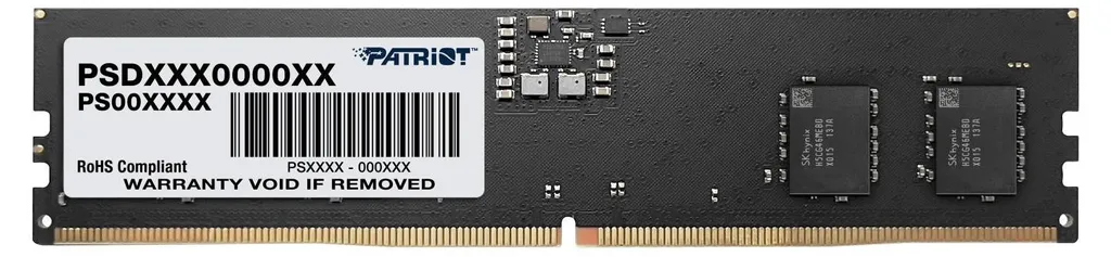 Upgrade PC avec la mémoire Patriot 16 Go DDR5 5200 MHz pour le multitâche
