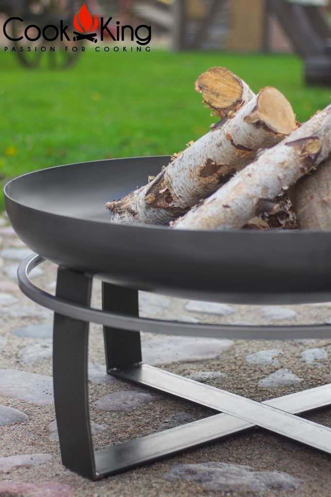 CookKing 111262 Feuerschale Feuerstelle Terrassenschale Produktbild 4