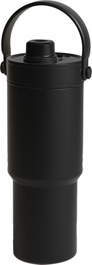 Isolierte Vakuum-Reiseflasche mit Strohhalm, großes Fassungsvermögen, BPA-frei, lebensmittelecht, hitzebeständige Wasserflasche/Trinkbecher