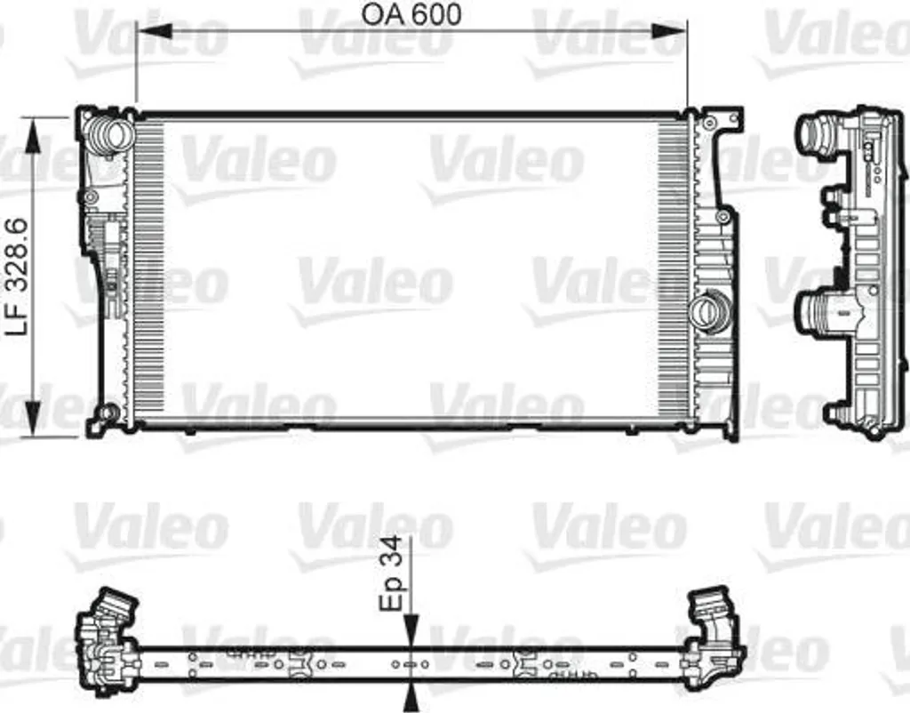 Réparer Fuite Radiateur BMW avec le Valeo 735612 compatible F30 F33 F36